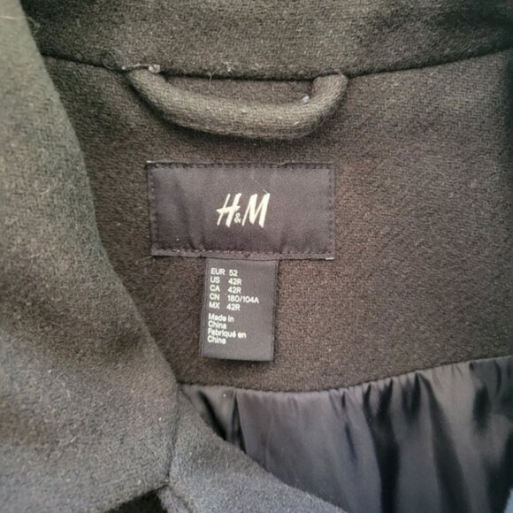 H&M Wool Blend Long Coat. - Picture 7 of 11